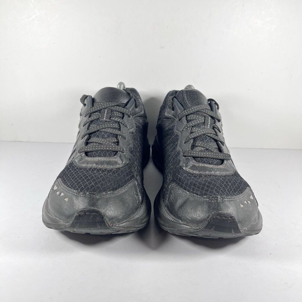 SAS Pursuit Black Lace Up Comfort Walking Shoes Vibram Sole Men's Size 9.5 EE - Picture 2 of 8